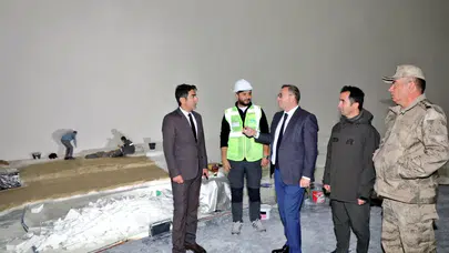 Vali Polat, Allahuekber Dağları Milli Parkı’nda İncelemelerde Bulundu