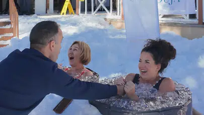 Sarıkamış'ta Kristal Kar ve Buz Banyosu ile Doğanın Keyfini Çıkarın!