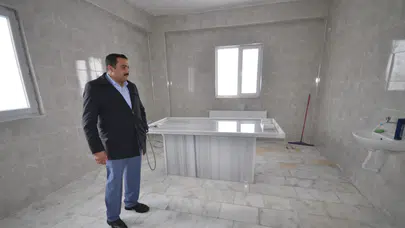 Sarıkamış’ta yeni morg ve gasilhane hizmete girerek kullanıma açıldı