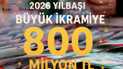 800 milyon TL büyük ikramiye Kars’ta yılbaşı bileti yoğunluğu