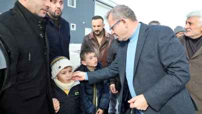 Kars Valisi Ziya Polat, Boğazköy Halkıyla Buluştu.