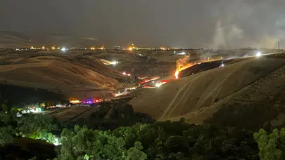 Eymir Gölü Yakınlarında Çıkan Yangının Nedeni Havai Fişek Kullanımı