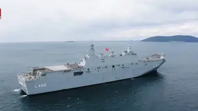 TCG Anadolu Zafer Yolculuğuna Çıktı: Başkan Erdoğan'dan Özel Paylaşım