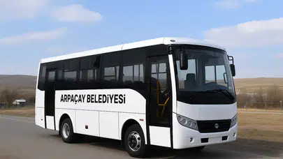 Arpaçay'da Belediye Otobüsü Seferleri Başladı, Ulaşım Kolaylaştı!