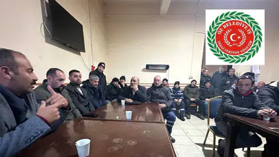 Kars Belediyesi Temizlik Personeline Sendikadan Destek ve Eldiven Bağışı Gerçekleşti