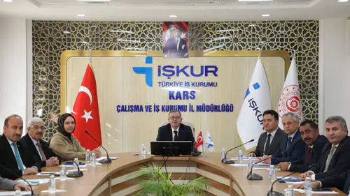 Kars'ta İstihdam ve Mesleki Eğitim Toplantısı Yapıldı