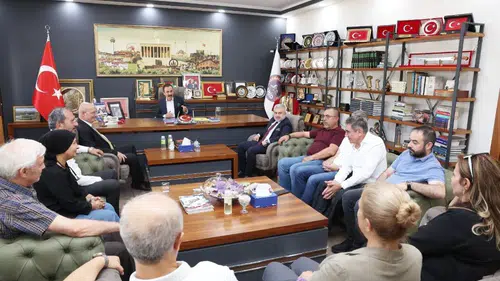 ATO Başkanı Baran’dan Ankaralılar ve Ankara’ya Hizmet Edenler Derneği’ne Ziyaret
