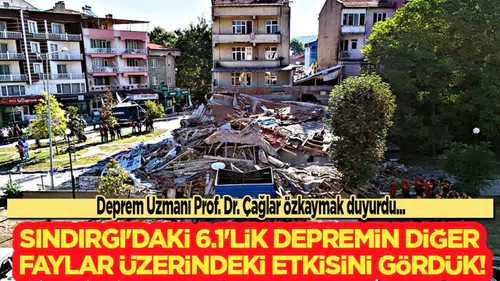 Sındırgı'daki 6.1 Büyüklüğündeki Deprem Farklı Mekanizmaya Sahip: Gelecek Riskleri ve Analizler