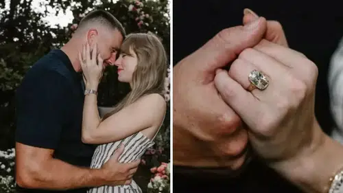 İki Yıllık Aşk Mutlu Sonla Taçlandı: Taylor Swift ve Travis Kelce Nişanlandı