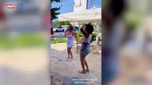 Bodrum'da Olaylı Anlar: Dilan Çıtak Yalın Ayak Oynarken Kendinden Geçti