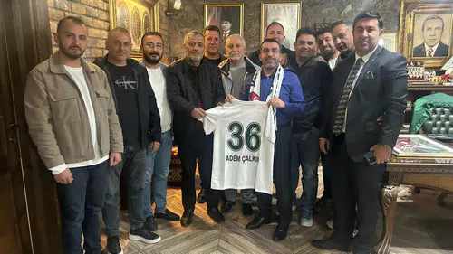Kars 36 Spor Kulübü’nden Milletvekili Adem Çalkın’a Ziyaret.