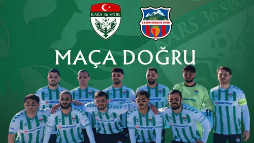 Kars 36 Spor, Play-Off Hedefi İçin Kritik Maçta Batman Sason'u Ağırlıyor