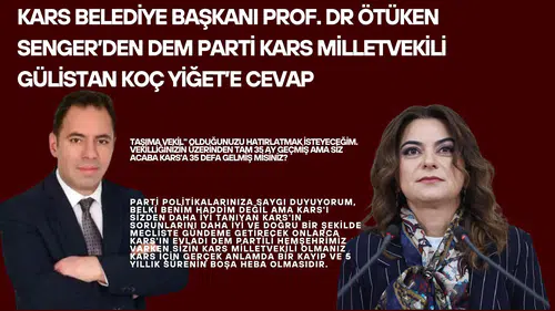 Kars Belediye Başkanı'ndan vekil Gülistan Kılıç'a sert yanıt: "Ben Meşru Başkanım"