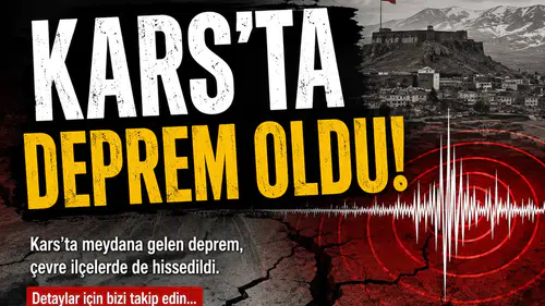 Kars’ın Sarıkamış ilçesinde 3.0 büyüklüğünde deprem, can ve mal kaybı yok!
