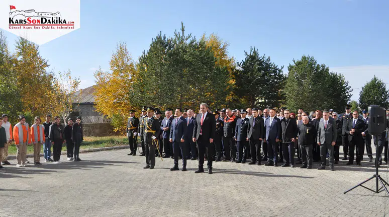 Akyaka'da 29 Ekim Cumhuriyet Bayramı coşkuyla kutlandı.