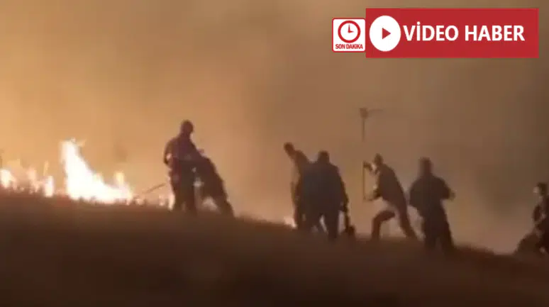Kars-Ermenistan Sınırında Askerler Birlikte Yangına Müdahale Etti