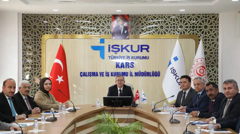 Kars'ta İstihdam ve Mesleki Eğitim Toplantısı Yapıldı