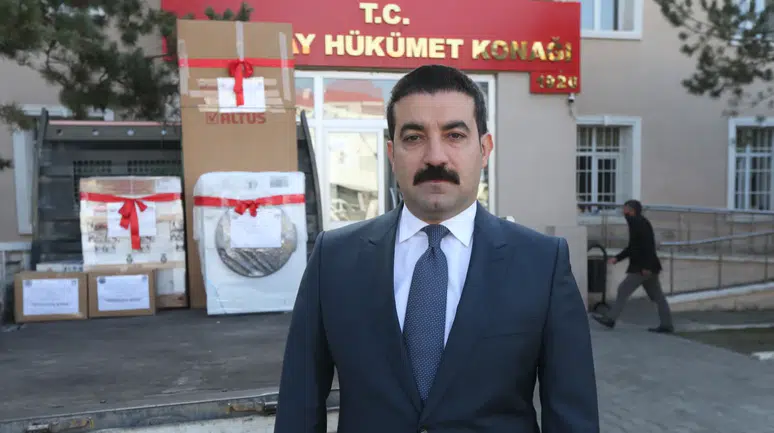 Arpaçay Kaymakamlığı’ndan yeni evlenenlere beyaz eşya desteği