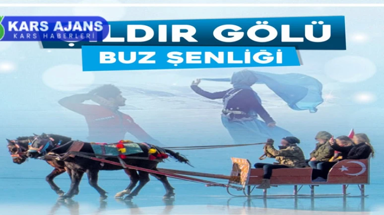 Çıldır Gölü'nde At Kızakları ve Buz Pateni Şöleni Başlıyor!