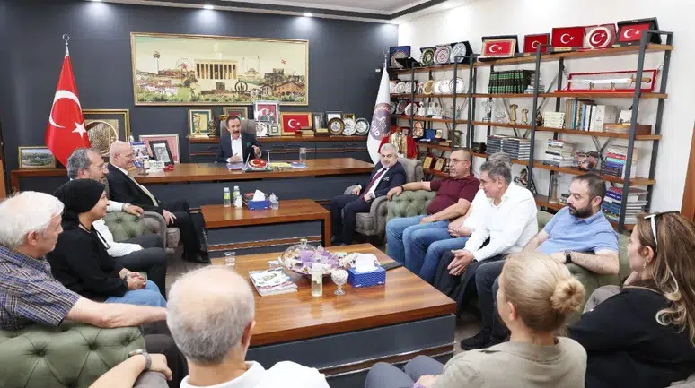 ATO Başkanı Baran’dan Ankaralılar ve Ankara’ya Hizmet Edenler Derneği’ne Ziyaret
