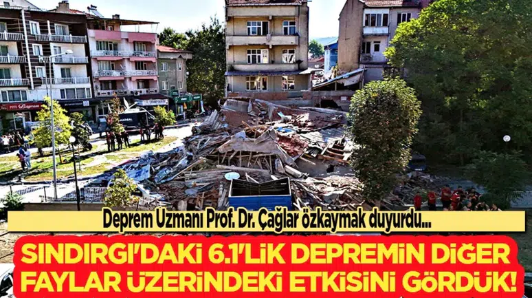Sındırgı'daki 6.1 Büyüklüğündeki Deprem Farklı Mekanizmaya Sahip: Gelecek Riskleri ve Analizler
