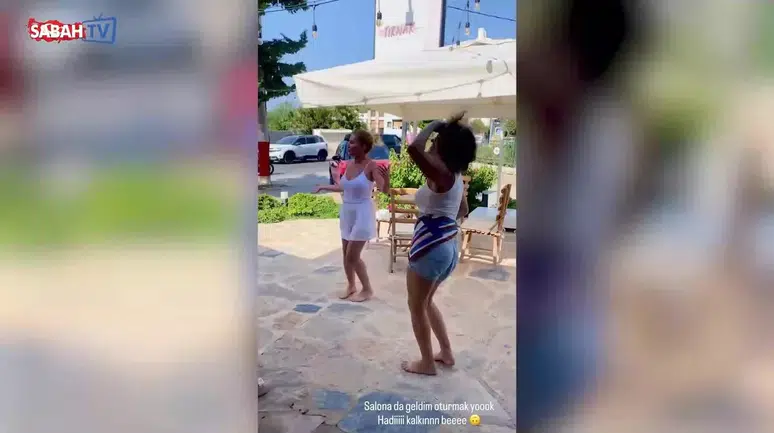 Bodrum'da Olaylı Anlar: Dilan Çıtak Yalın Ayak Oynarken Kendinden Geçti