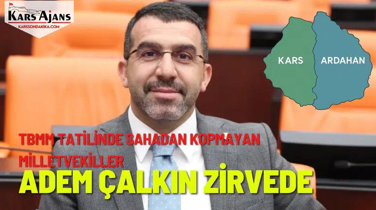 Milletvekillerinin Tatile Rağmen Aktifliği: Adem Çalkın Zirvede!