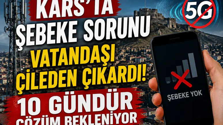 Kars'ta 10 Gün Süren Şebeke Sorunu, Vatandaşları Mağdur Ediyor