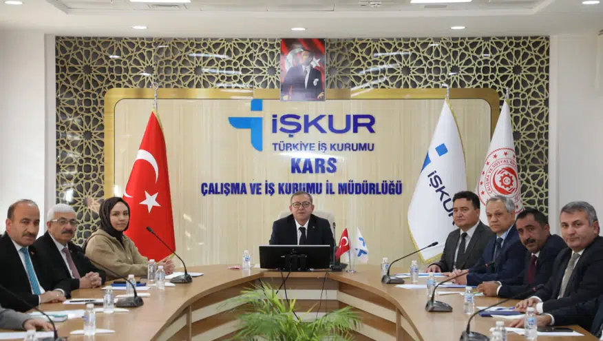 Kars'ta İstihdam ve Mesleki Eğitim Toplantısı Yapıldı